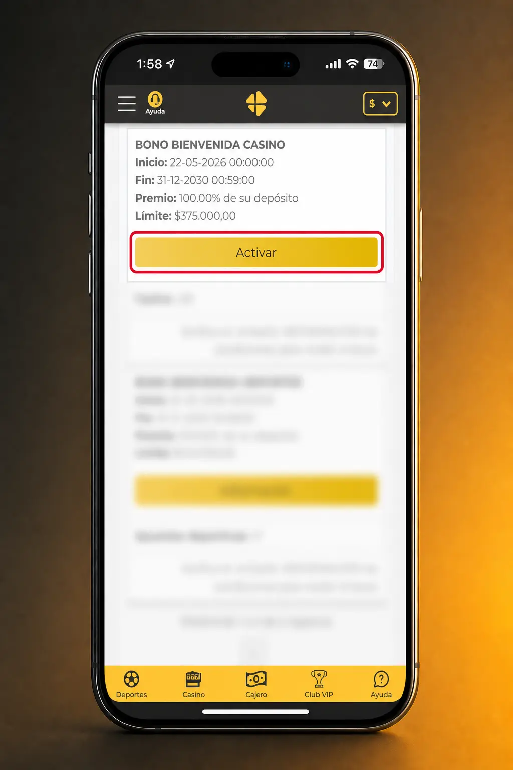 Pasos para registrarte, verificar identidad, depositar y jugar en Micasino Casino Chile.