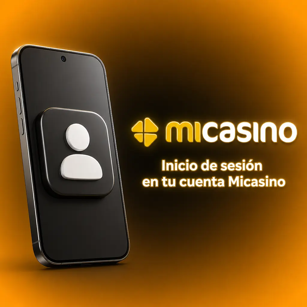 Pantalla de inicio de sesión en la cuenta de Micasino con campos para correo electrónico o RUT y contraseña