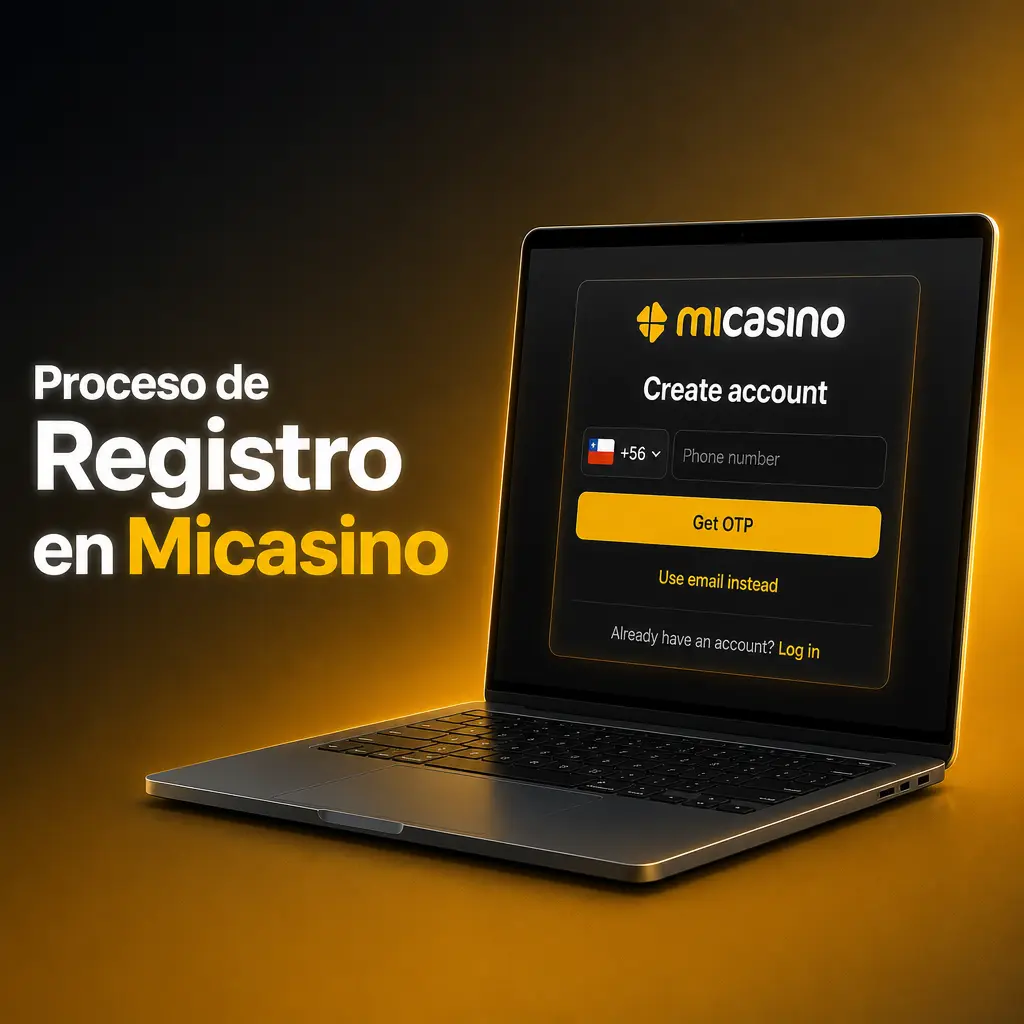 Pasos para registrarte en Micasino y activar tu bono de bienvenida en deportes o casino.
