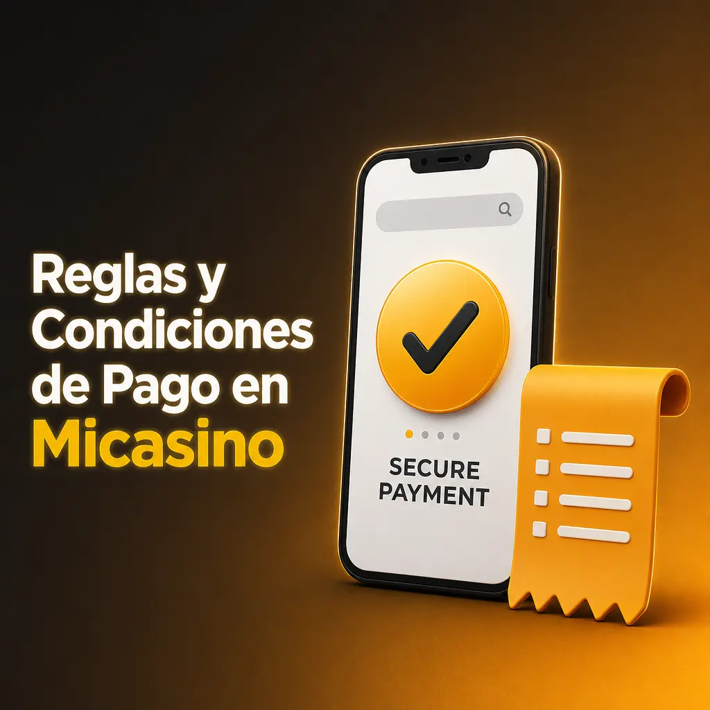 Reglas y condiciones de pago en Micasino: verificación de identidad, montos mínimos y máximos de retiro en Chile.